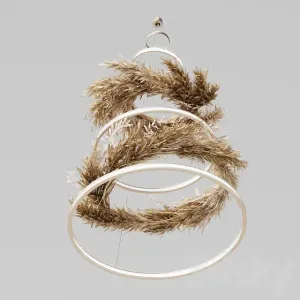 Pampas chandelier