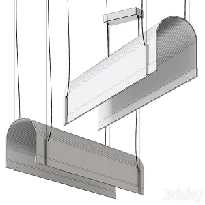 Tunnel pendant lamp by baxter