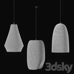 Wabi sabi lamps