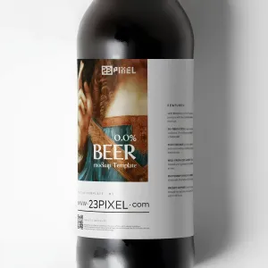 Amber Color Longneck Beer Bottle 10
