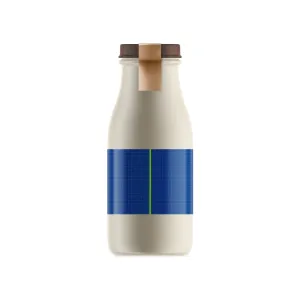 Ceramic Bottle With Wooden Cap
