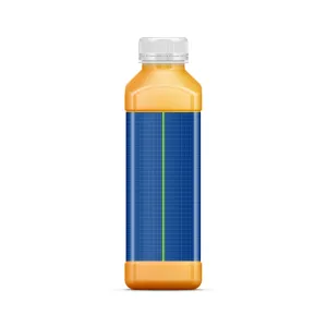 Matte Plastic Juice Bottle