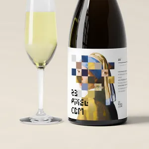 Sparkling Wine Bottle to Showcase Your Wine Products 01