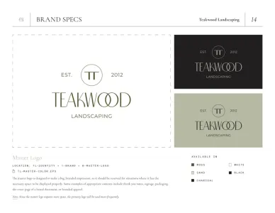 Teakwood Landscape