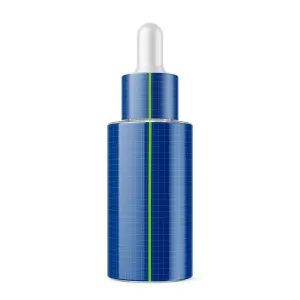 Clear Glass Dropper Bottle With Oil