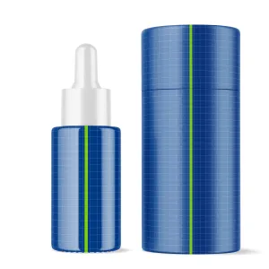 Clear Glass Dropper Bottle With Paper Tube