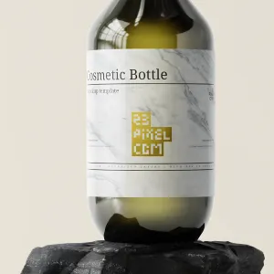 Dark Green Pump Bottle 02