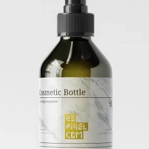 Dark Green Pump Bottle 03