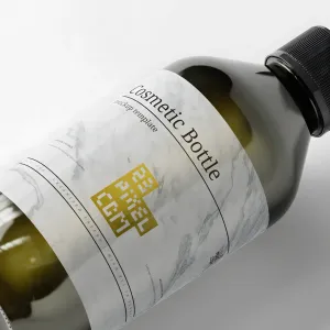 Dark Green Pump Bottle 06
