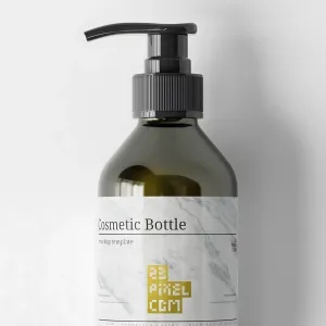 Dark Green Pump Bottle 08