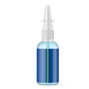 Frosted Glass Nasal Spray Bottle
