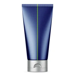Metallic Cosmetic Tube With Screw Cap