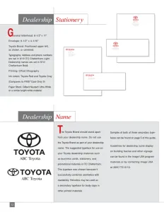 Toyota Motor Brand Guidelines 2005