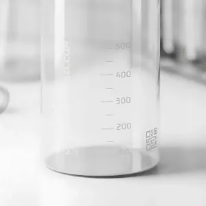 Beaker in a Laboratory ground 04
