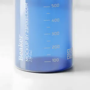 Beaker in a Laboratory ground 06