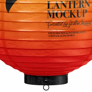 Lighted Chinese Lantern