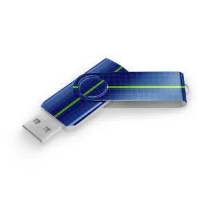 Open Metallic Usb Flash Drive