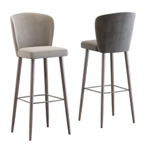 Aston stool by minotti