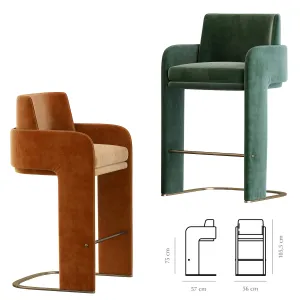 Odisseia barstool by dooq