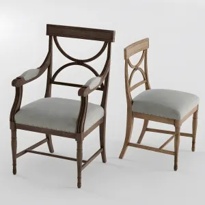 Armless Chair 34