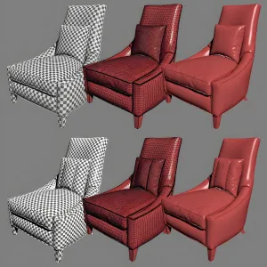 Baker bel air lounge chair