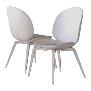 Beetle chair wood base