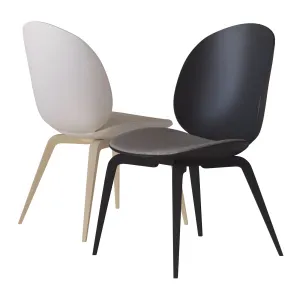 Beetle chair wood base
