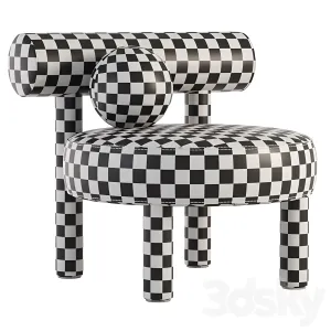 Boucle gropius chair