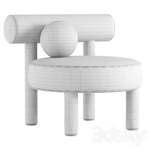 Boucle gropius chair