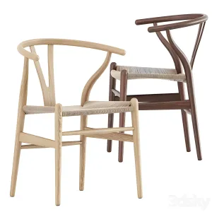 Ch wishbone chair by carl hansen