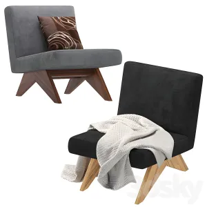 Chair erudit low eichholtz
