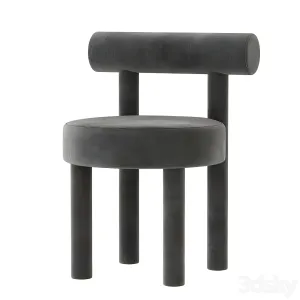 Gropius cs dining chair fully upholstered noom