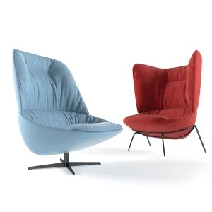 Ladle family lounge chairs