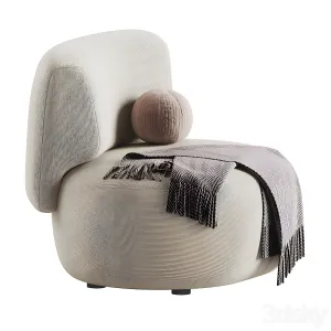 Lek lounge armchair