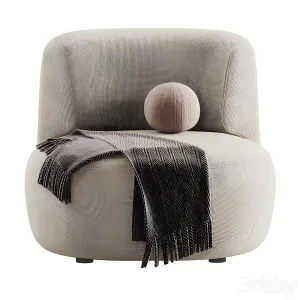 Lek lounge armchair