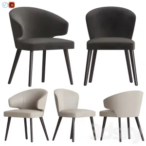 Minotti aston dining chair