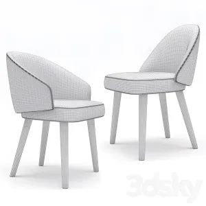 Minotti lawson dining chair