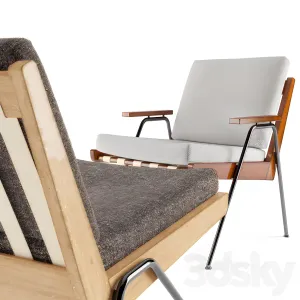 Robin day chevron chair hille