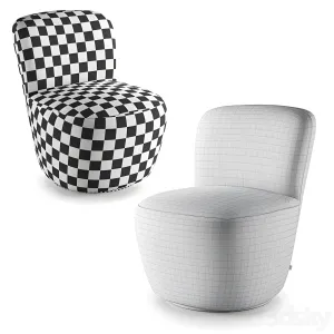 Swivel chair doria by eichholtz