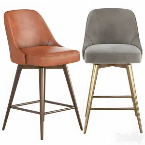 West elm mid century counter stool