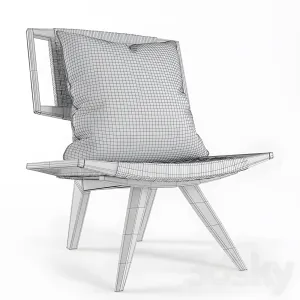 Wicker chair rotang chair nomad makum