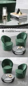 Floradora swivel chair
