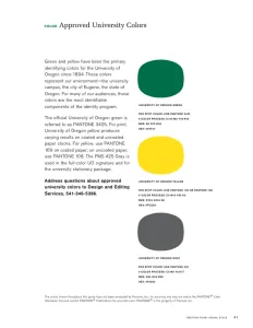 University of Oregon 2011