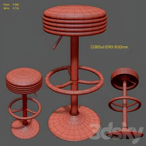 Barstool constantino detroit bar stool