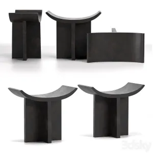 Brutus stool coffee by copenhagen