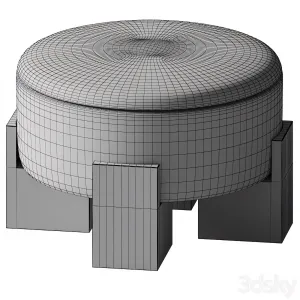 Collector caste pouf