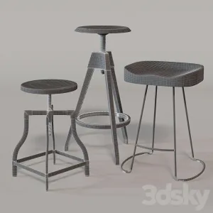 Cosmo chairs barstool jerry polubarny chair roger machinist wood stool