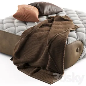 Daytona wimbeledon pouffe