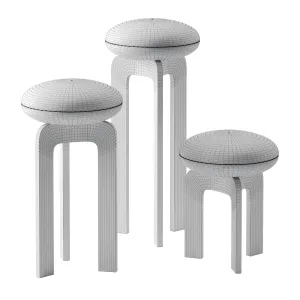 Deepah stool by atelier pendhapa
