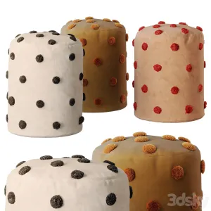 Dot Tufted Pouf by Ferm Living